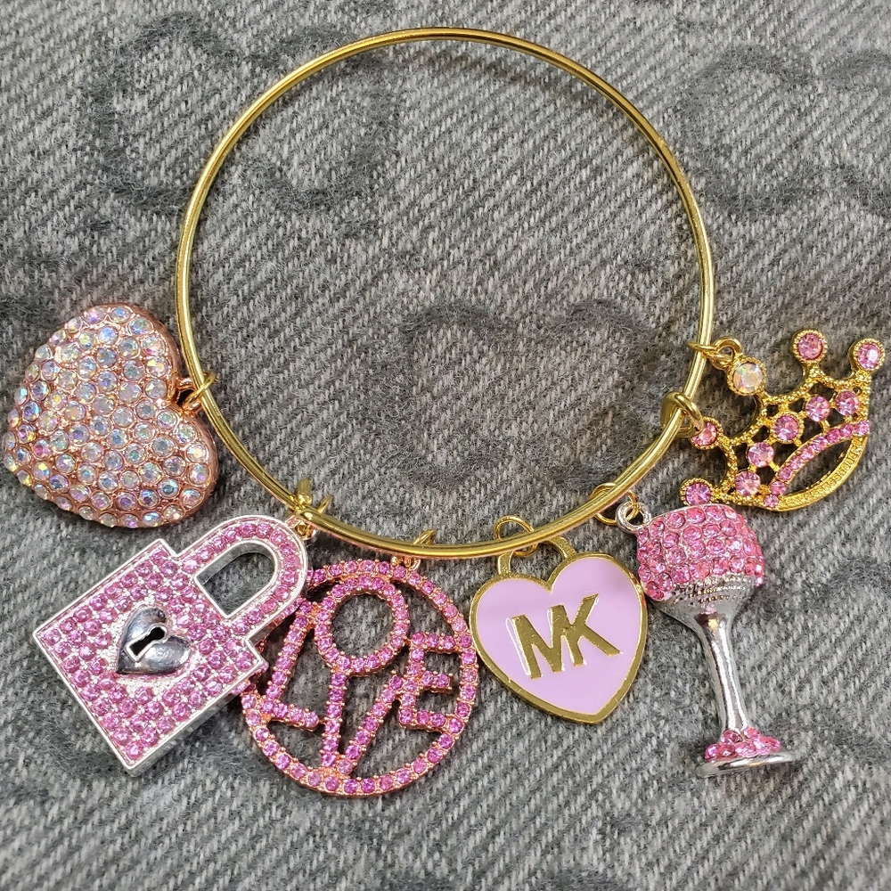 Charm 💎 gemstone  bangle